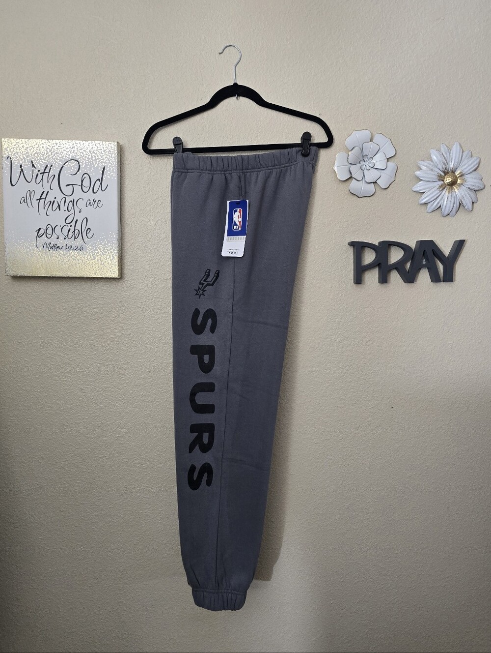 SA Spurs Sweatpants *M*